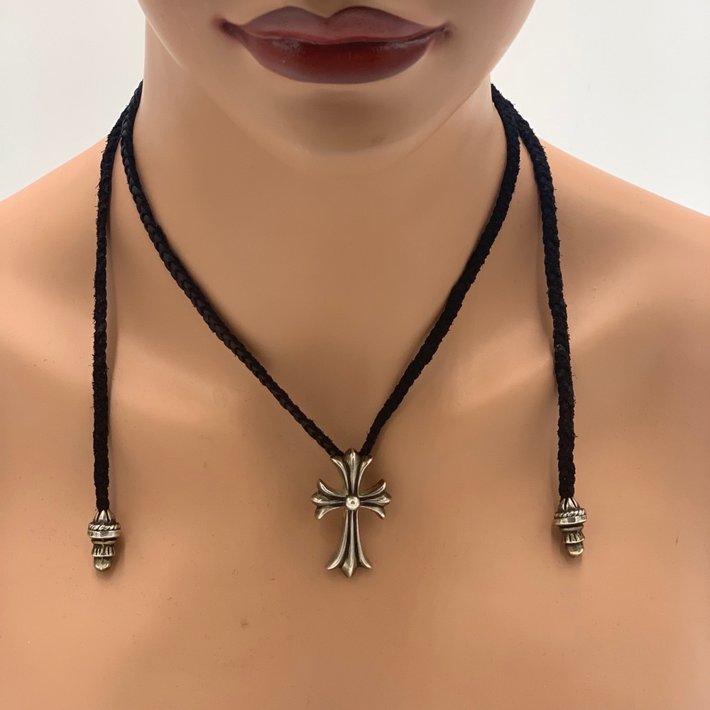 Authentic chrome hearts sterling necklace